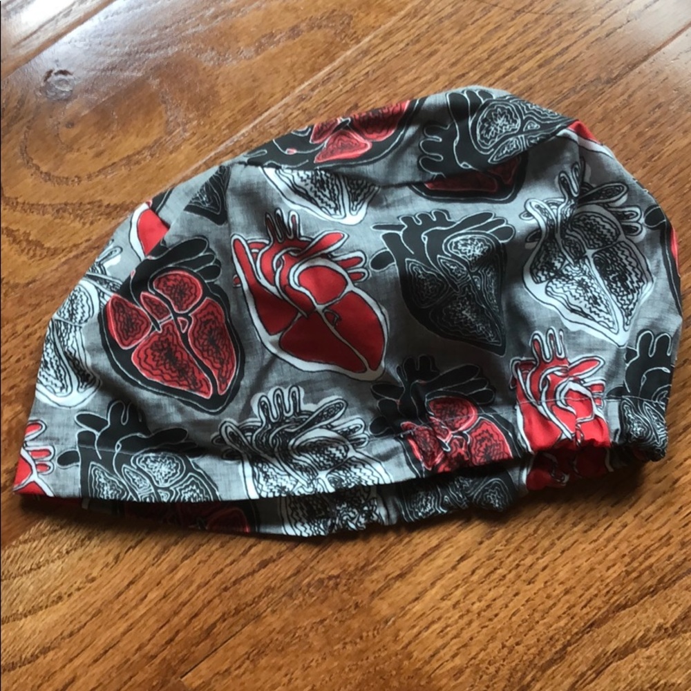 Heart Scrub Cap, Cardiac